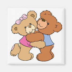 Aimant Nounours Câlins Ours