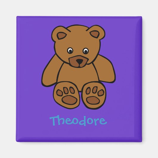 Aimant Nounours doux (Devant)