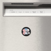 Aimant Nounours mignons avec Panda (In Situ (Lave-vaisselle))
