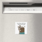 Aimant Nounours Nibbling Chocolat (In Situ (Lave-vaisselle))