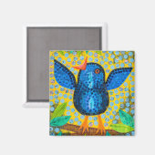 Aimant Nourrir les oiseaux (Recto/Verso)