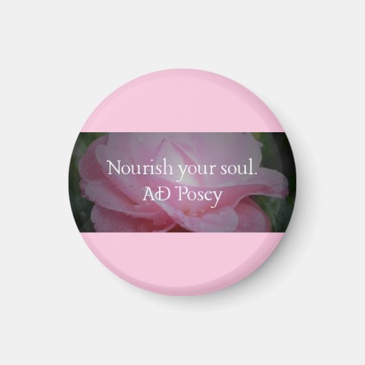 Aimant Nourrir votre logo Soul Office (Devant)