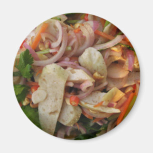 Aimant Nourriture asiatique épicée thaïlandaise de rue de