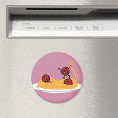 Aimant Nourriture d'Italien de nouilles de pâtes de (In Situ (Lave-vaisselle))