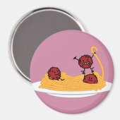 Aimant Nourriture d'Italien de nouilles de pâtes de (Recto/Verso)