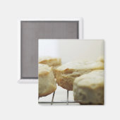 Aimant Nourriture, Nourriture Et Boissons, Biscuits, Beur (Recto/Verso)
