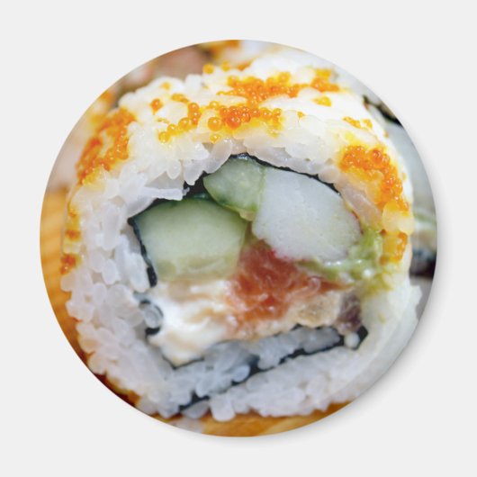 Aimant Nourriture réaliste Sushi (Devant)