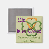 Aimant Nous aimons la danse irlandaise (Recto/Verso)