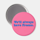 Aimant Nous aurons toujours la ligne de télévision classi (Recto/Verso)