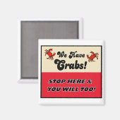 Aimant Nous avons des crabes (Recto/Verso)