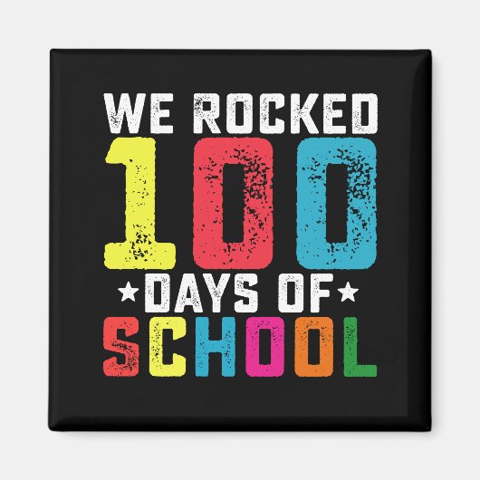 Aimant Nous avons foulé 100 jours d'enseignant étudiant (Devant)