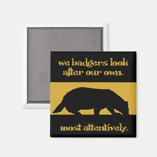 Aimant nous blaireaux (Recto/Verso)