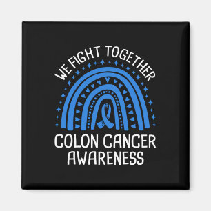 Aimant Nous combattons ensemble Colon Cancer Sensibilisat