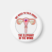 Aimant Nous devons parler de l'éléphant dans le ventre (Devant)