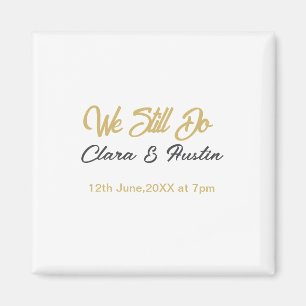 Aimant Nous faisons encore couple nom date champagne or v