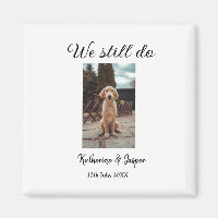 Nous faisons toujours mariage couple animal photo