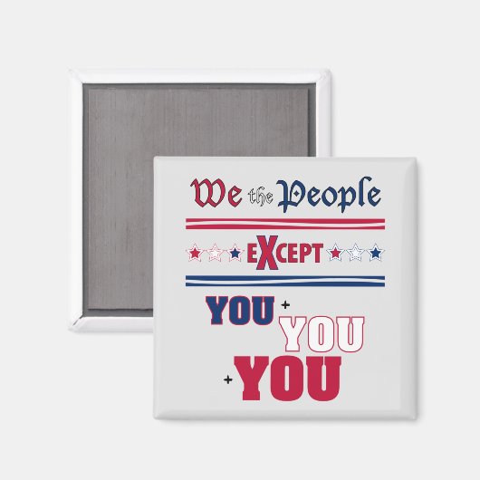 Aimant Nous le peuple (Recto/Verso)