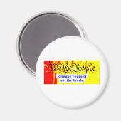 Aimant Nous, Le Peuple, Nous Vous Ramenons Le MUSÉE Zazzl (Recto/Verso)