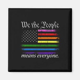 Aimant Nous Le Peuple Signifie Tout Le Monde Usa Lgbt Éga
