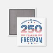 Aimant Nous le peuple USA 250e anniversaire (Recto/Verso)