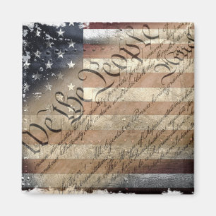 Aimant NOUS LES PERSONNES Etats-Unis INDUSTRIELS VINTAGES