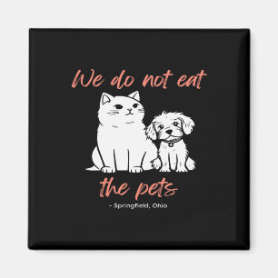 Aimant Nous ne mangeons pas les animaux de compagnie Spri