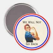 Aimant Nous ne retournerons pas l'aimant (Recto/Verso)