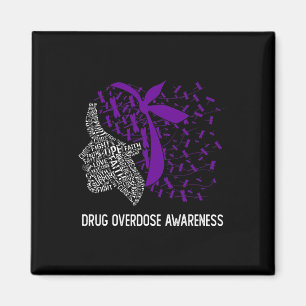 Aimant Nous Portons Le Violet Pour La Sensibilisation À L