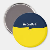 Aimant Nous pouvons le faire Rosie (Recto/Verso)