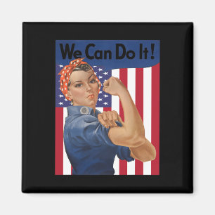 Aimant Nous Pouvons Le Faire Rosie Riveter Feminist Usa D