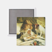 Aimant Nous Prions, Suspendez Charles Burton Barber (Recto/Verso)