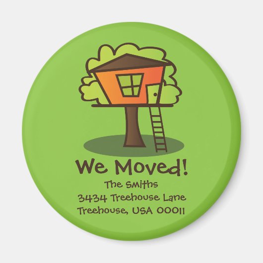 Aimant Nous sommes allés à un Treehouse ! (Devant)