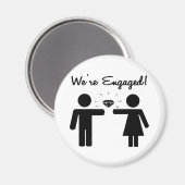 Aimant Nous Sommes Engagés (Recto/Verso)