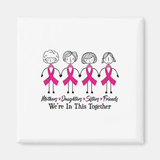 Aimant Nous Sommes Ensemble Amis De La Famille Cancer Du