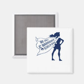 Aimant Nous sommes IC Warriors - Superhero (Recto/Verso)