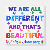 Aimant Nous sommes tous différents (Devant)