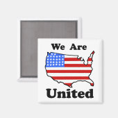 Aimant Nous sommes unis (Recto/Verso)