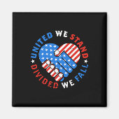 Aimant Nous Sommes Unis Divisés Nous Tombons Le Drapeau A (Devant)