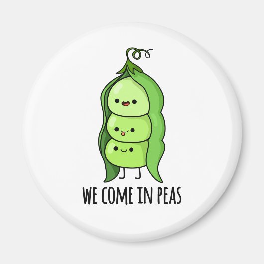 Aimant Nous Venons En Pois Drôle Pun De Pois (Devant)