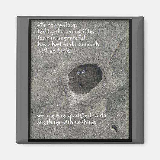 Aimant Nous voulons (Devant)