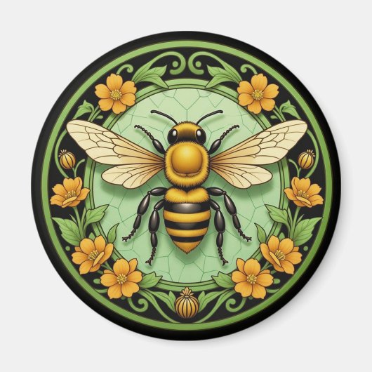 Aimant Nouveau Abeille (Devant)