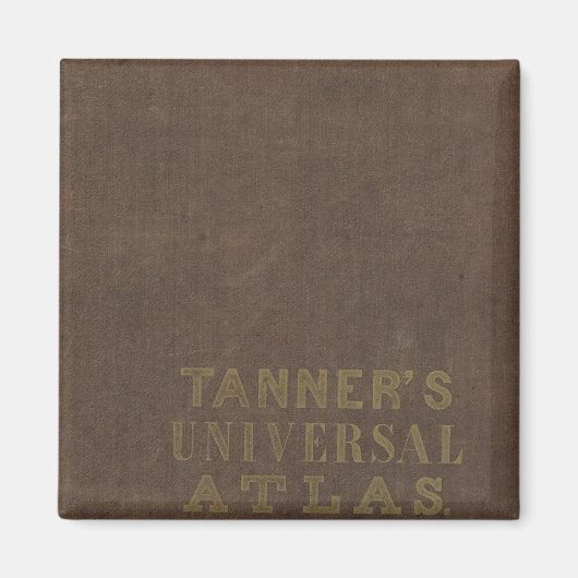 Aimant Nouveau Atlas universel (Devant)