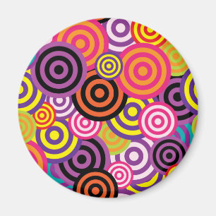 Aimant Nouveau cercle art Abstrait
