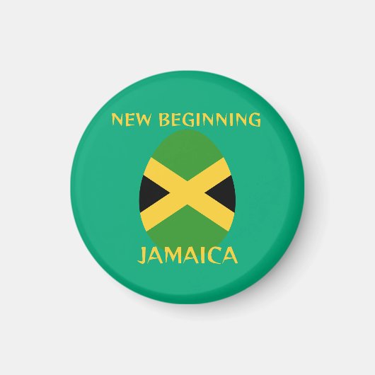 Aimant nouveau début Jamaïque (Devant)