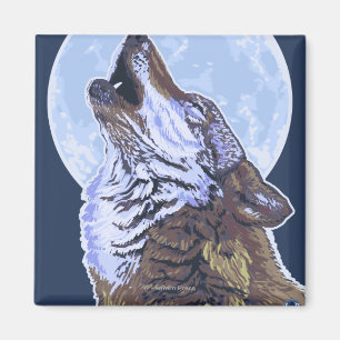Aimant Nouveau loup de YorkHowling