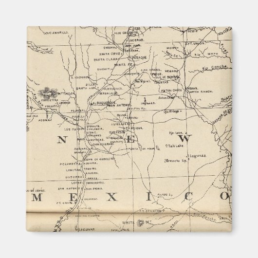 Aimant Nouveau-Mexique 3 (Devant)