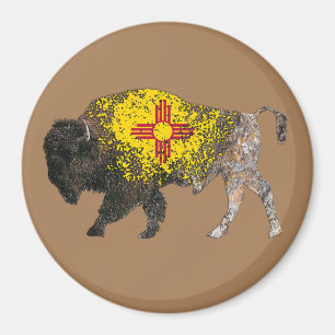 Aimant Nouveau-Mexique Buffalo Spirit