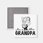 Aimant Nouveaux T-shirts et cadeaux de sourire de (Recto/Verso)