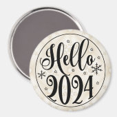 Aimant Nouvel An (Recto/Verso)