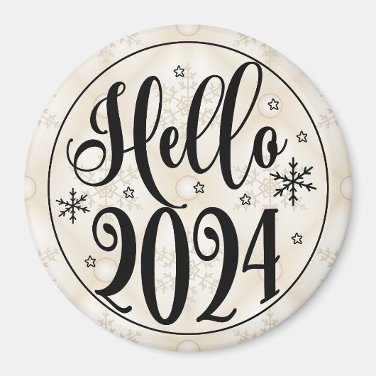 Aimant Nouvel An (Devant)